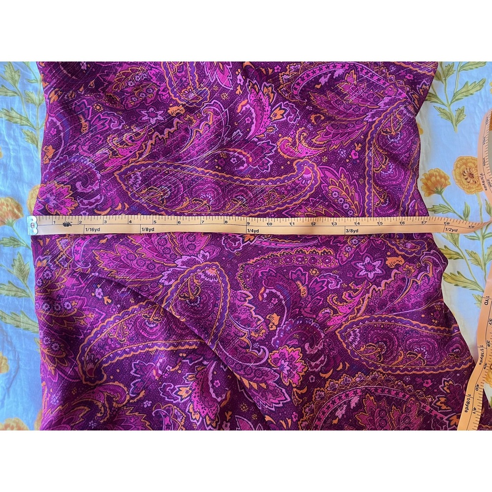 Un Deux Trois Paisley Flutter Midi Dress - Picture 6 of 8